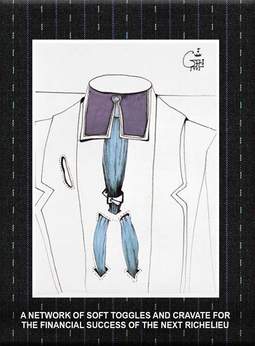 Scabal Dali Intermezzo Stripe Wool Cashmere Suit - StudioSuits