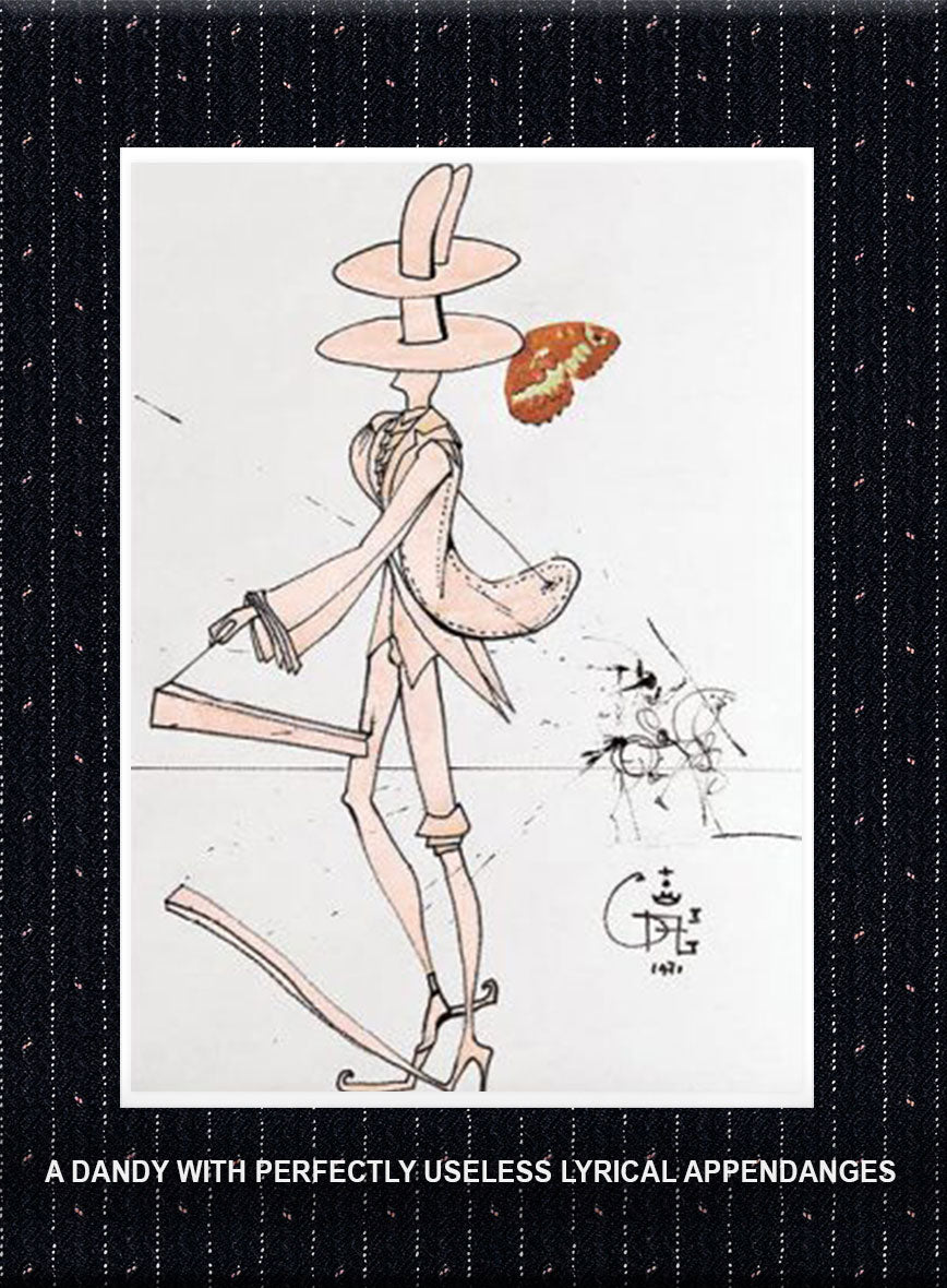 Scabal Dali Mouline Motif Wool Cashmere Pants - StudioSuits