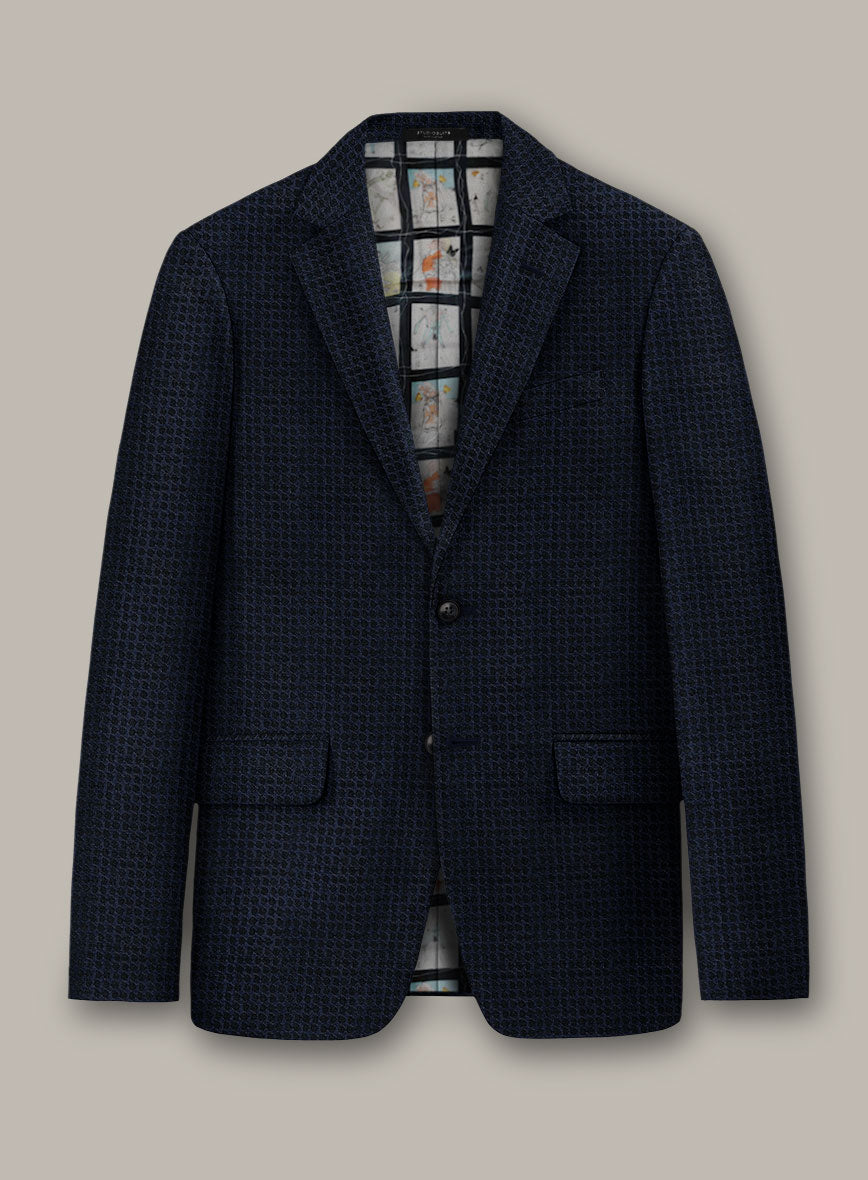 Scabal Dali Spatial Oval Weave Wool Cashmere Suit - StudioSuits