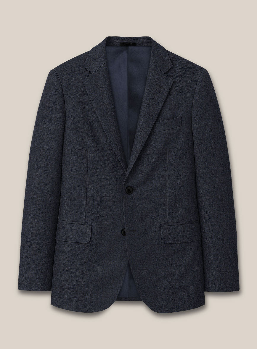 Scabal Deep Cove Wool Jacket - StudioSuits