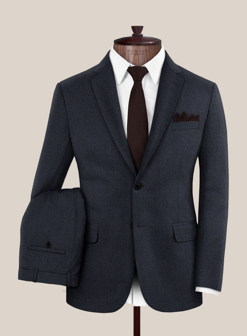 Scabal Deep Cove Wool Suit - StudioSuits