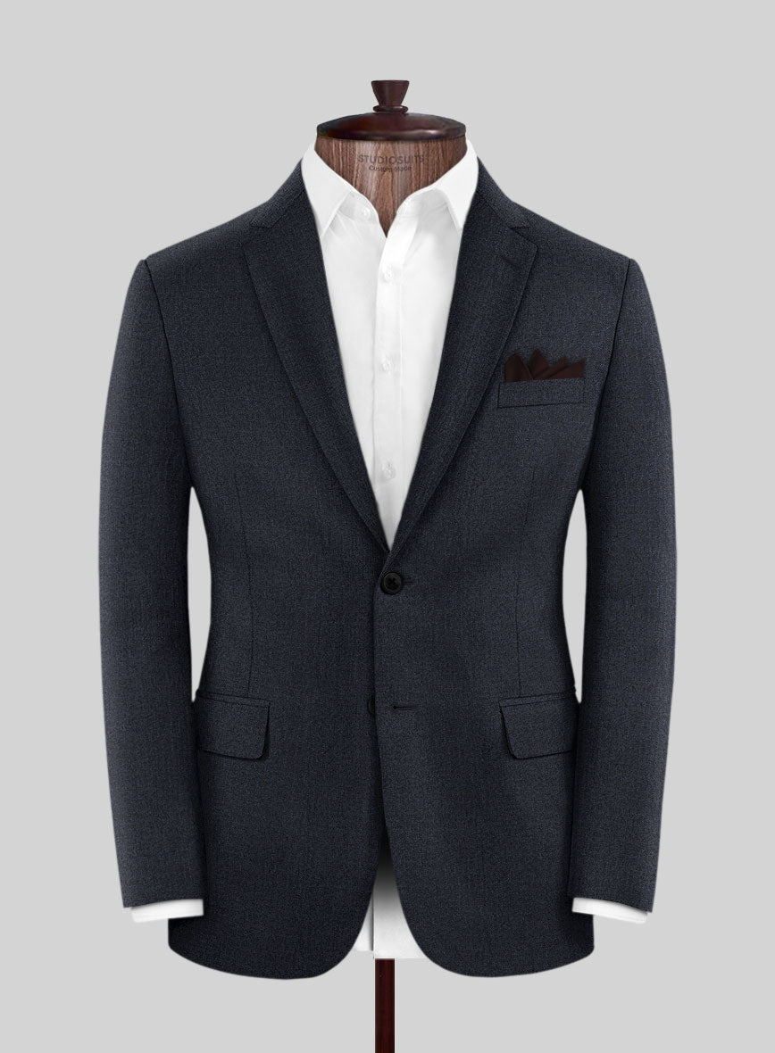 Scabal Deep Cove Wool Suit - StudioSuits