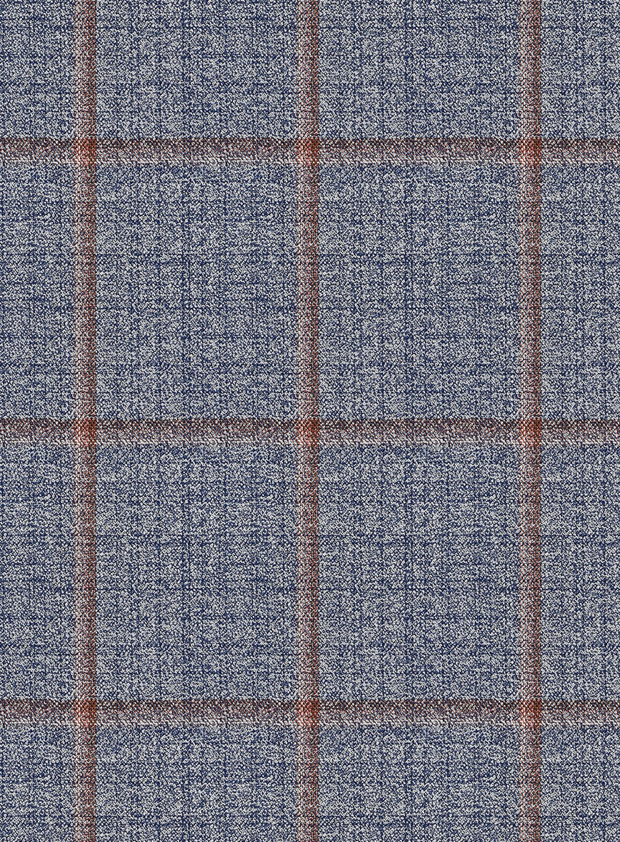Scabal Dusk Blue Wool Jacket - StudioSuits