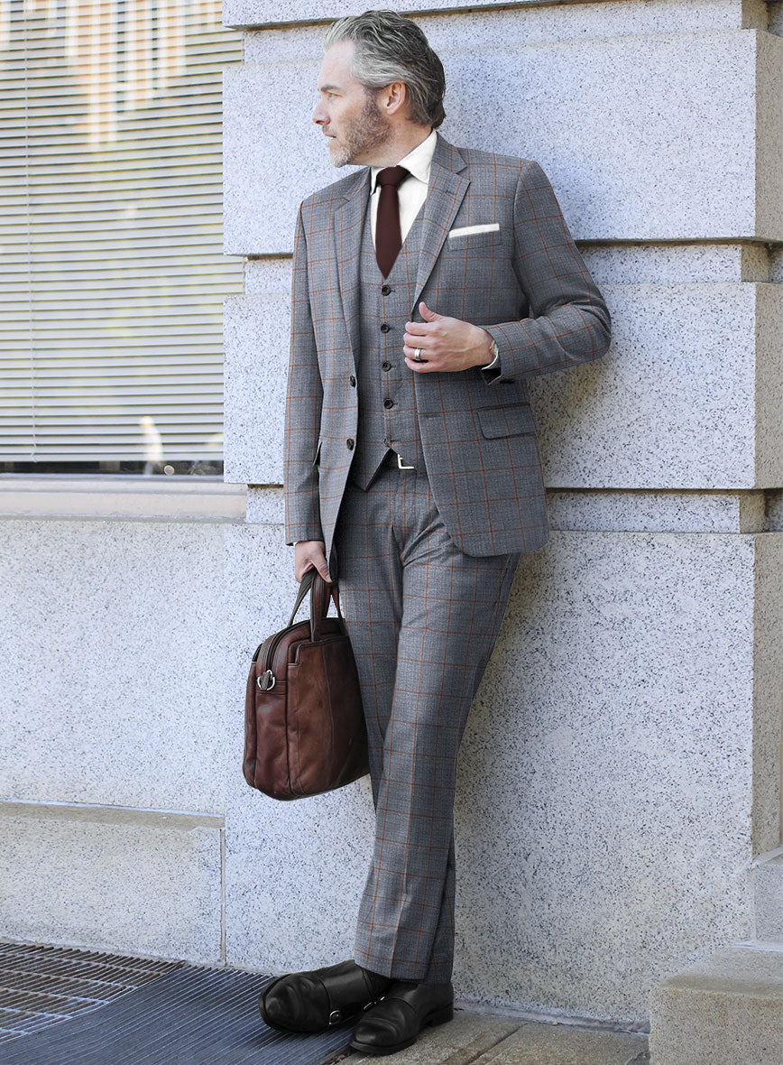 Scabal Dusk Blue Wool Suit - StudioSuits
