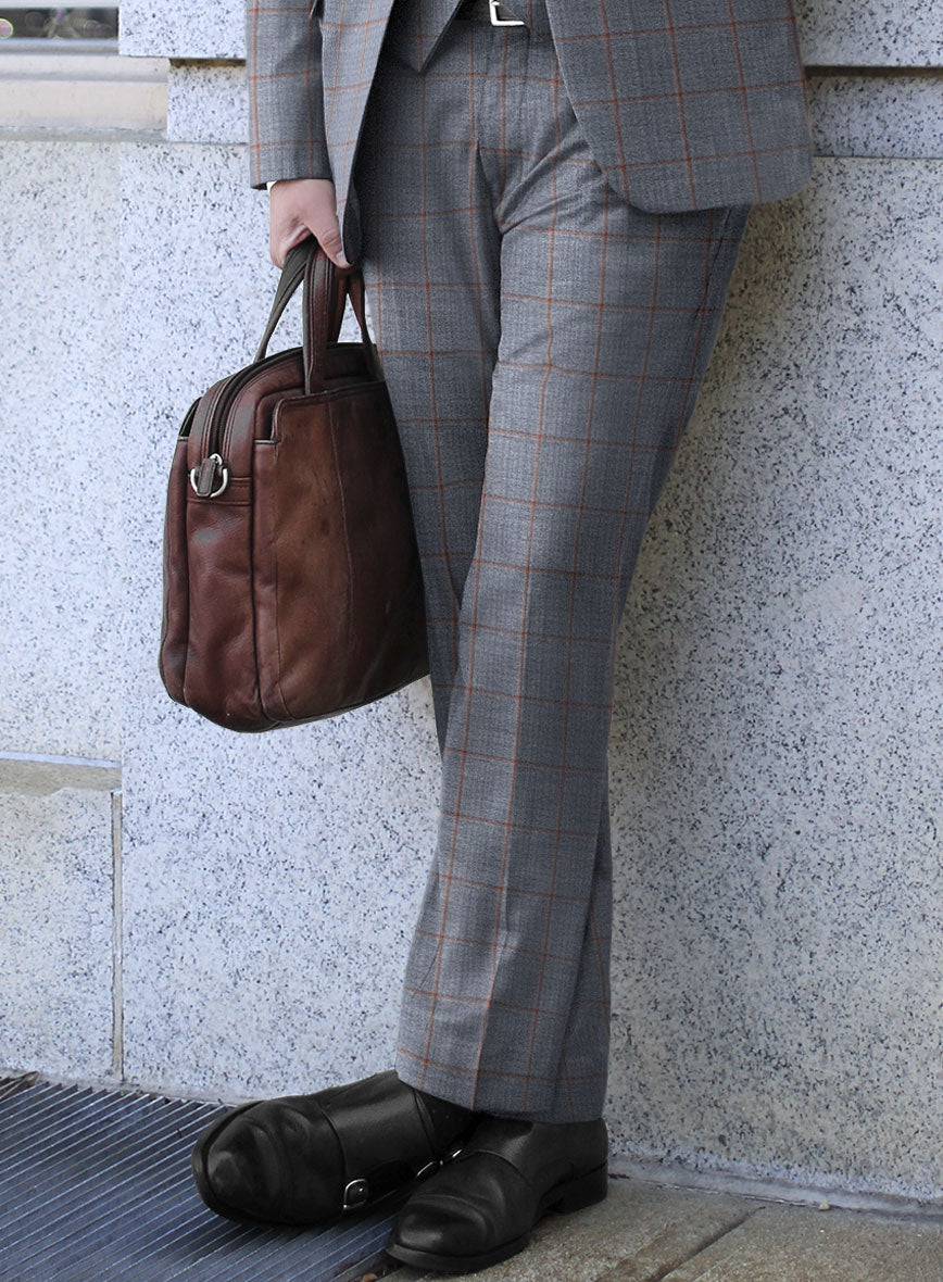 Scabal Dusk Blue Wool Suit - StudioSuits