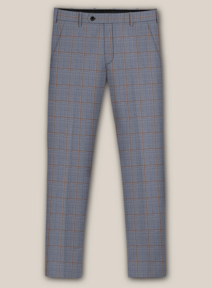 Scabal Dusk Blue Wool Suit - StudioSuits