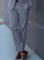 Scabal Eandi Twill Blue Wool Suit - StudioSuits