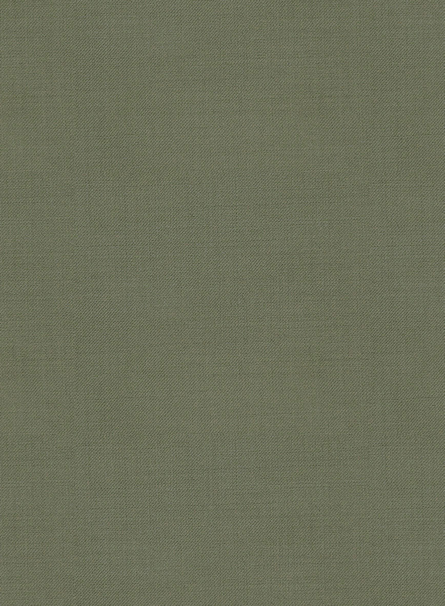Scabal Fern Green Wool Suit - StudioSuits