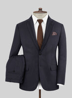 Scabal Jaglo Stripe Blue Wool Suit - StudioSuits