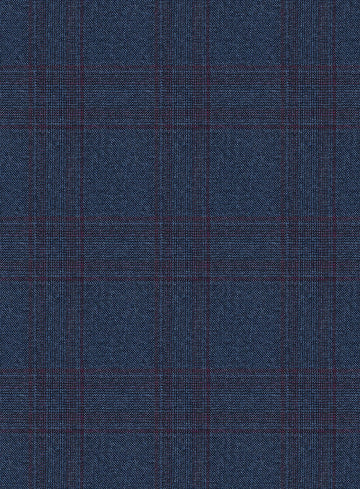 Scabal Gulf Blue Wool Jacket - StudioSuits