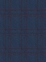 Scabal Gulf Blue Wool Jacket - StudioSuits