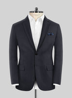 Scabal Heco Honeycomb Blue Wool Suit - StudioSuits