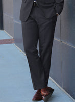 Scabal Heco Honeycomb Blue Wool Suit - StudioSuits