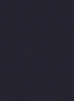 Scabal Hernal Stripe Blue Wool Suit - StudioSuits