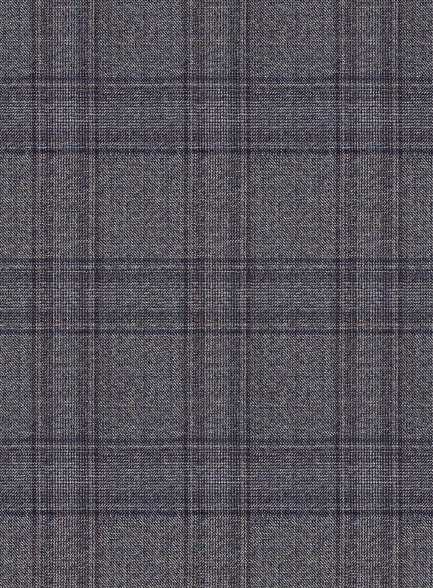 Scabal Hybrid Bond Blue Wool Jacket - StudioSuits
