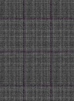Scabal Hybrid Dark Gray Wool Jacket - StudioSuits