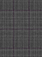 Scabal Hybrid Dark Gray Wool Jacket - StudioSuits