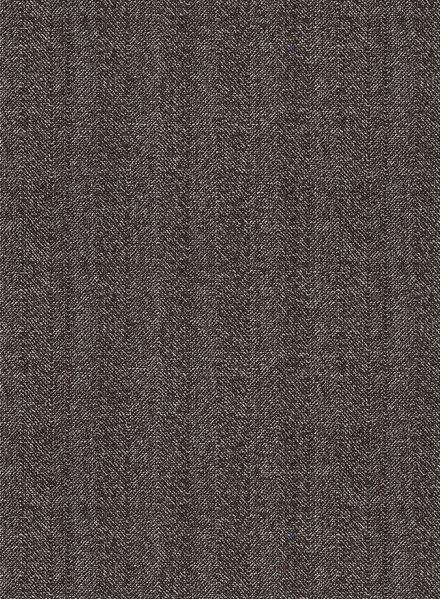 Scabal Hybrid Mocha Brown Wool Jacket - StudioSuits