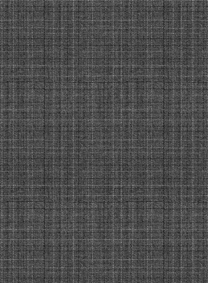 Scabal Hybrid Slate Gray Wool Jacket - StudioSuits