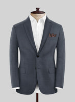 Scabal Isin Twill Blue Wool Suit - StudioSuits