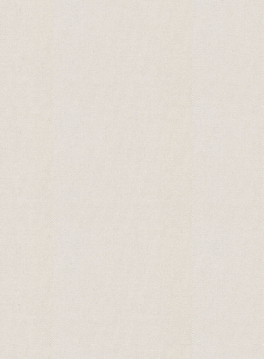 Scabal Light Beige Cashmere Cotton Suit - StudioSuits