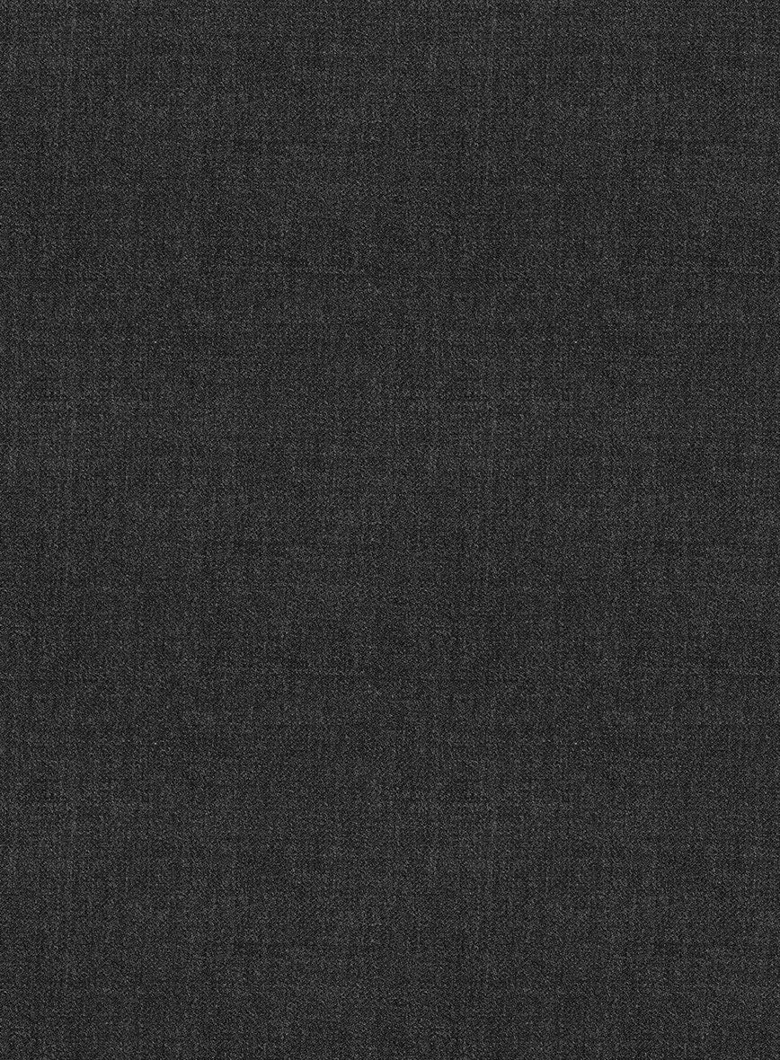Scabal Londoner Charcoal Wool Pants - StudioSuits
