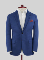 Scabal Londoner Cobalt Blue Wool Jacket - StudioSuits