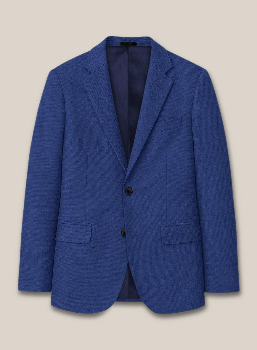 Scabal Londoner Cobalt Blue Wool Suit - StudioSuits