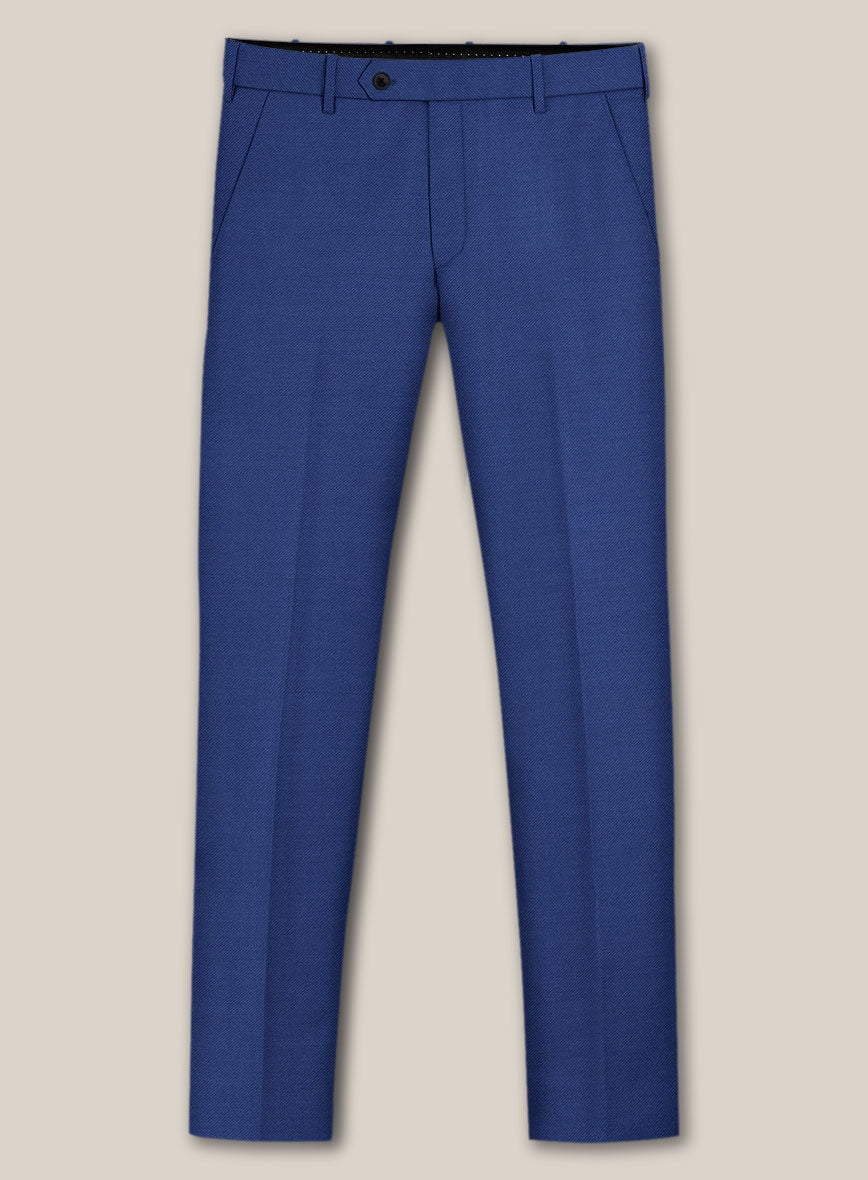 Scabal Londoner Cobalt Blue Wool Suit - StudioSuits