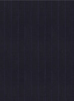 Scabal Londoner Corta Stripe Blue Wool Jacket - StudioSuits