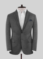 Scabal Londoner Gray Wool Jacket - StudioSuits