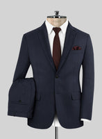 Scabal Londoner Jaspal Stripe Blue Wool Suit - StudioSuits