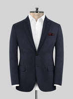 Scabal Londoner Jaspal Stripe Blue Wool Suit - StudioSuits