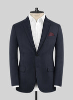 Scabal Londoner Jolge Stripe Blue Wool Jacket - StudioSuits