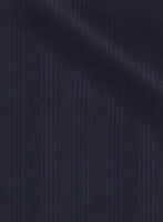 Scabal Londoner Manpa Stripe Blue Wool Jacket - StudioSuits