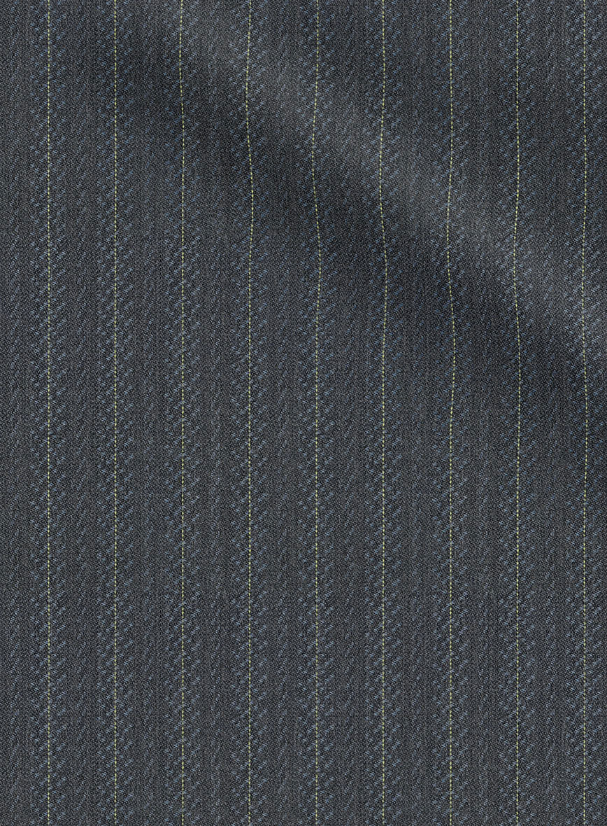 Scabal Londoner Metra Gray Wool Suit - StudioSuits