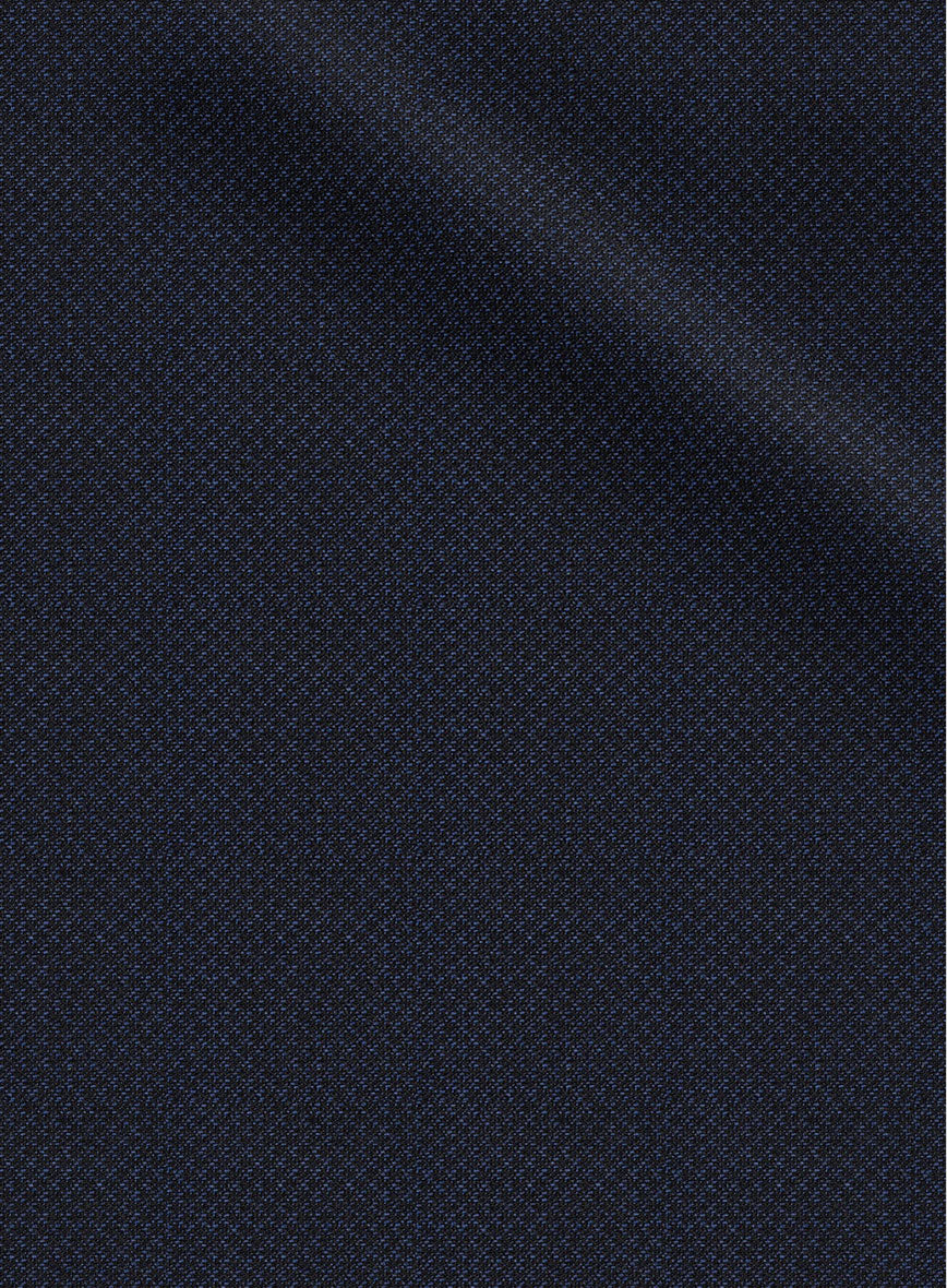 Scabal Londoner Oranti Blue Wool Jacket - StudioSuits