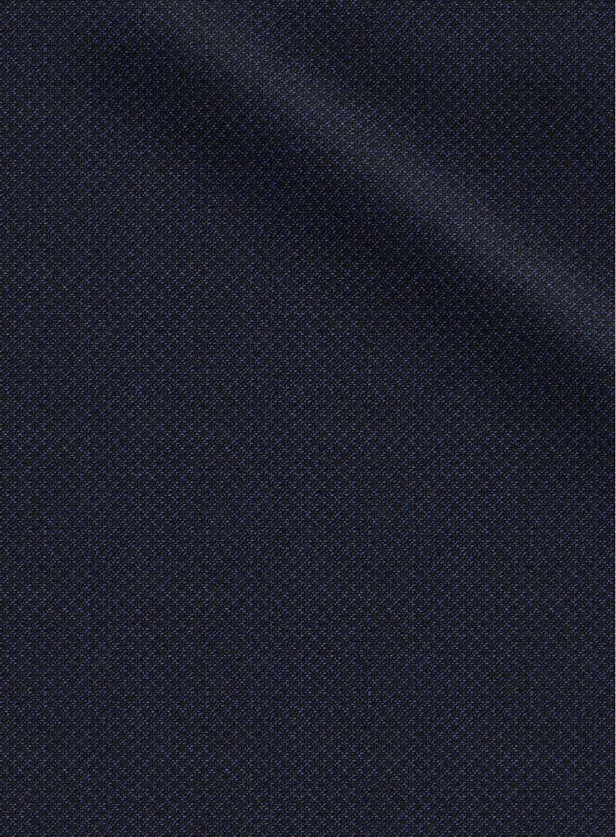 Scabal Londoner Oranti Blue Wool Suit - StudioSuits