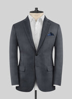 Scabal Londoner Shico Stripe Gray Wool Jacket - StudioSuits