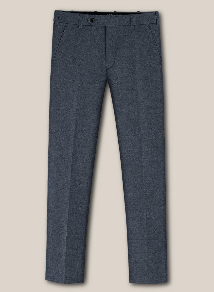 Scabal Londoner Space Blue Wool Suit - StudioSuits
