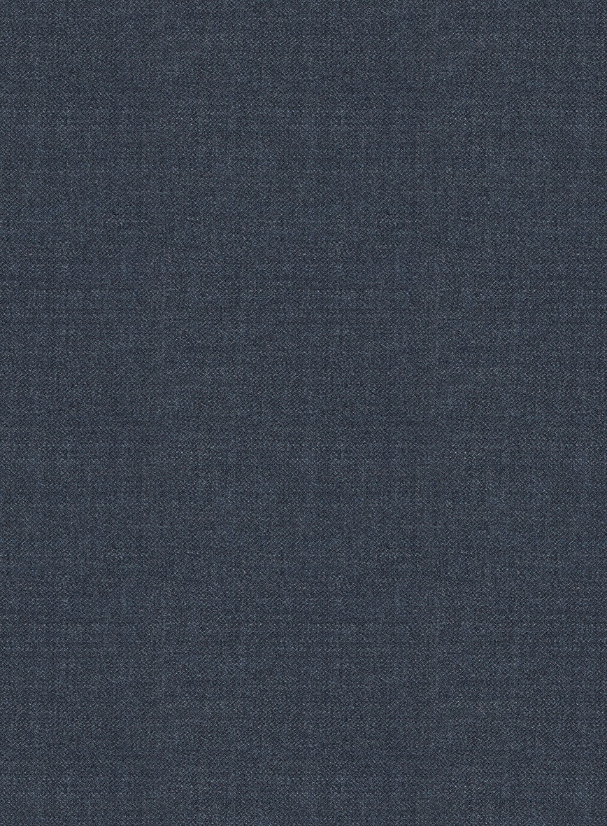Scabal Londoner Space Blue Wool Suit - StudioSuits