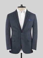 Scabal Londoner Space Blue Wool Suit - StudioSuits