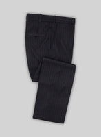 Scabal Londoner Toconi Stripe Blue Wool Suit - StudioSuits