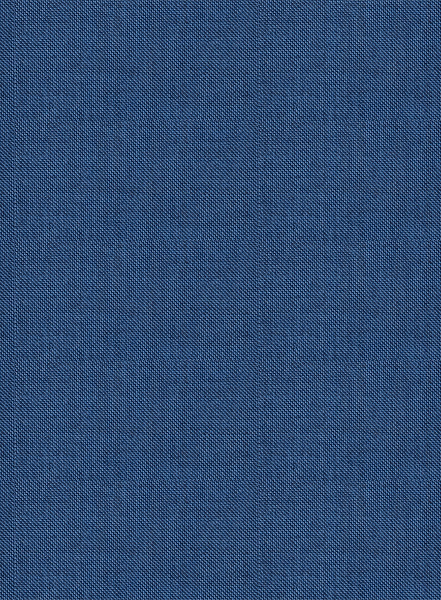 Scabal Londoner Twill Blue Wool Jacket - StudioSuits