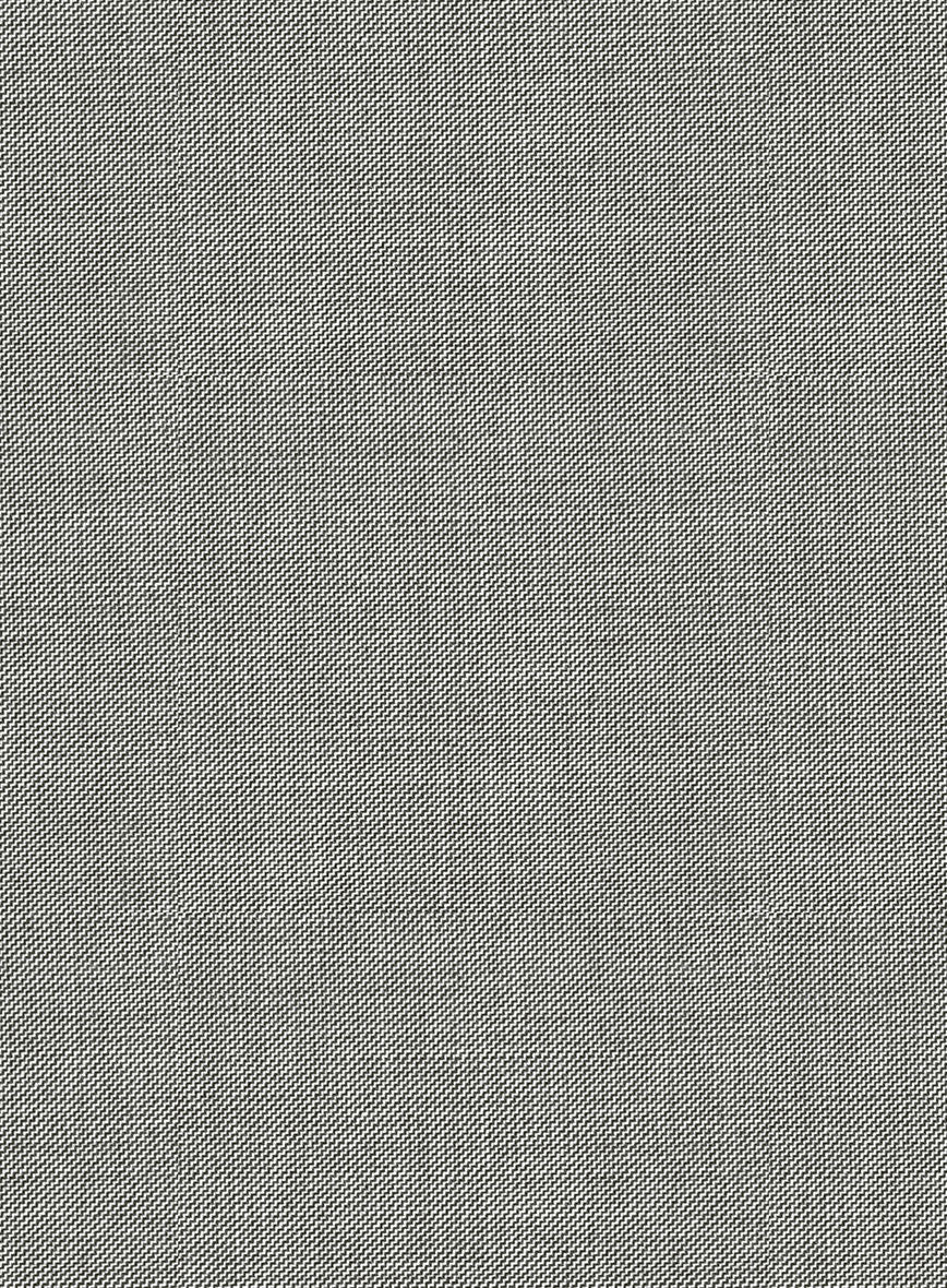 Scabal Londoner Twill Gray Wool Jacket - StudioSuits