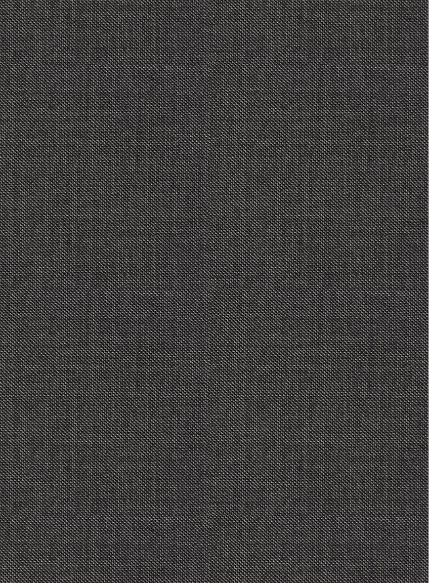 Scabal Londoner Twill Charcoal Wool Suit - StudioSuits