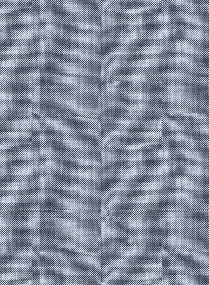 Scabal Londoner Twill Light Blue Wool Jacket - StudioSuits