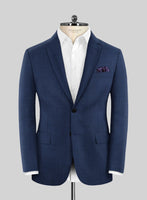 Scabal Lucin Twill Blue Wool Suit - StudioSuits