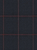 Scabal Midnight Blue Wool Jacket - StudioSuits