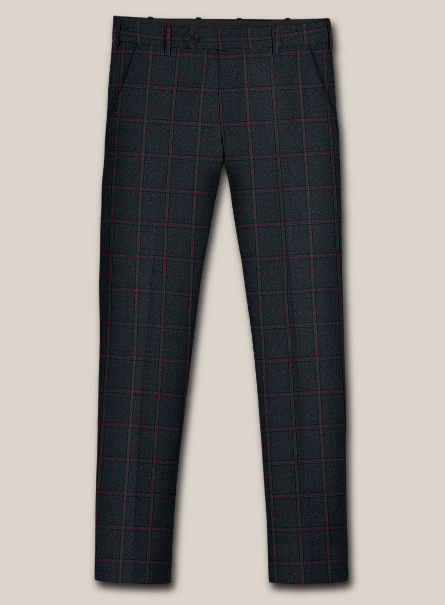 Scabal Midnight Blue Wool Suit - StudioSuits